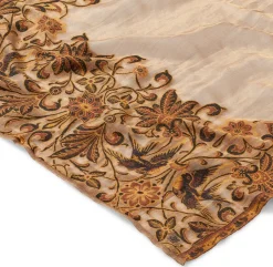 Victorian Foliate Jacquard Shawl