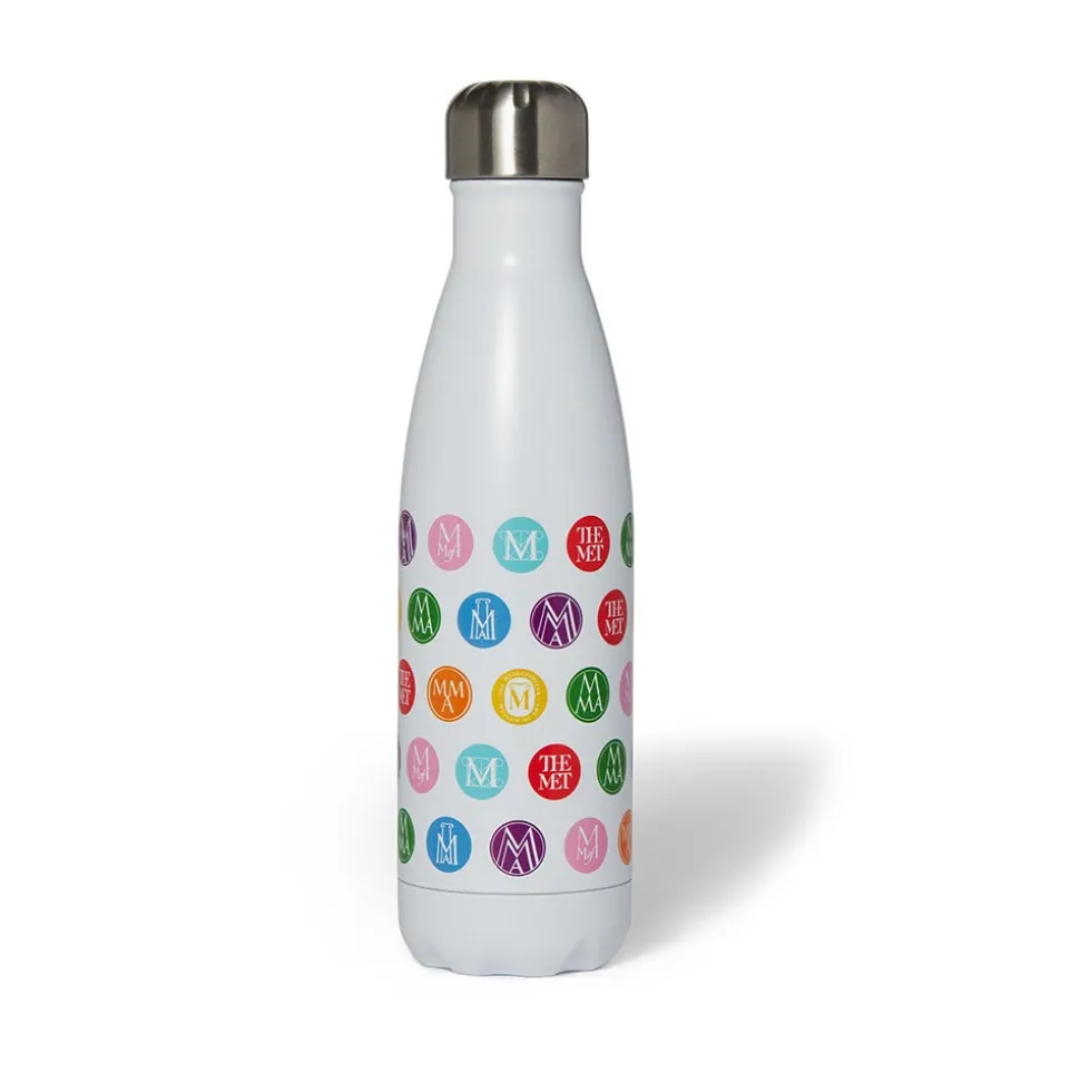 Vintage Met Logos Water Bottle