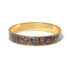 William Morris Blackthorn Enamel Bangle