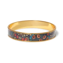 William Morris Blackthorn Enamel Bangle