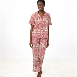 William Morris Brother Rabbit Women's Cotton Pajamas