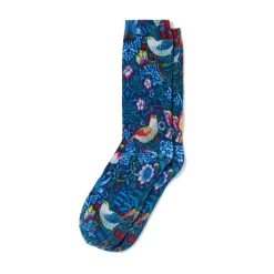 William Morris Strawberry Thief Women's Socks