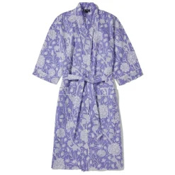 William Morris Wild Tulip Women's Cotton Robe