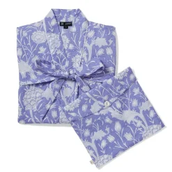 William Morris Wild Tulip Women's Cotton Robe